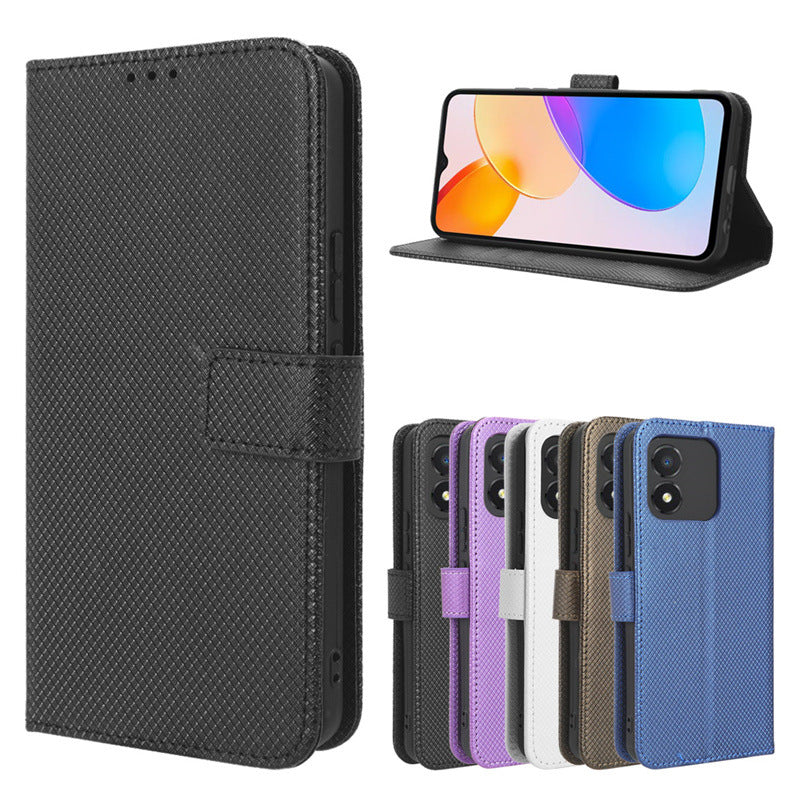 Honor X5 4G Phone Case with Diamond Texture and Strap